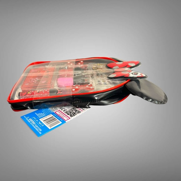 Townley Girl Disney Minnie Mouse Cosmetic Makeup Gift Bag Set - Picture 12 of 14